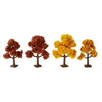 12 Packs: 4 ct. (48 total) Mini Autumn Trees by Make Market®