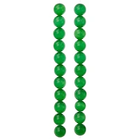 12 Packs: 22 ct. (264 total) Emerald Green Cat's Eye Glass Round Beads, 10mm by Bead Landing™