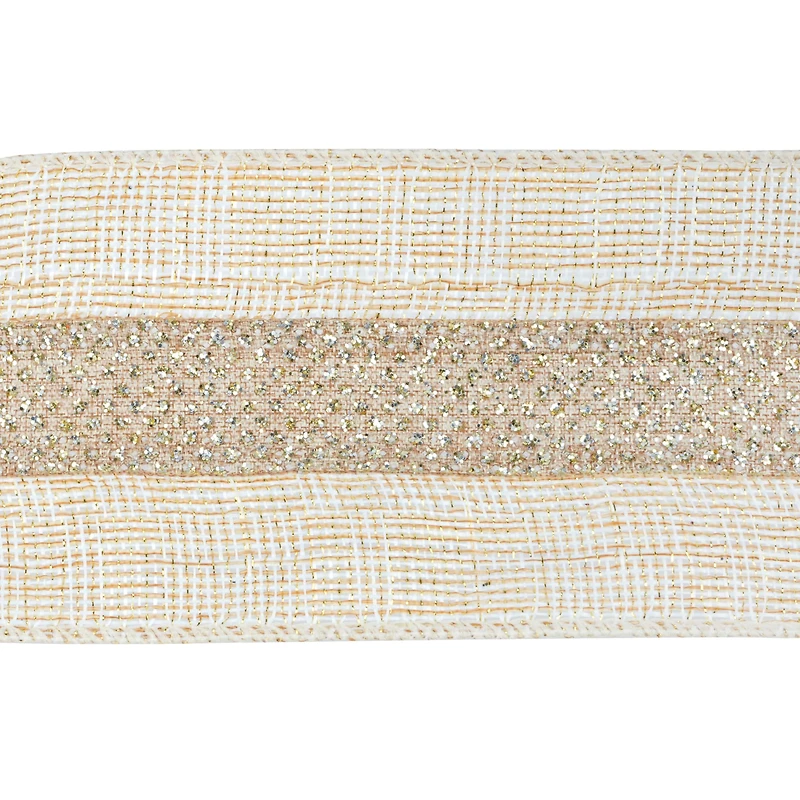 12 Pack: 2.5" x 3yd. Metallic Linen Wired Ribbon by Celebrate It™ Classic