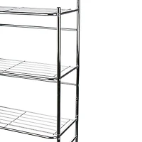 Mind Reader Silver 3-Tier Over the Toilet Rack