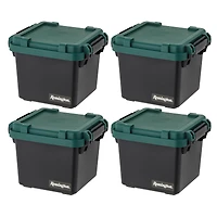 Iris® Remington 30 qt. Black Heavy Duty Trailbox, 4 Ct