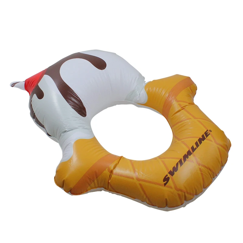Swimline 46" Inflatable Ice Cream Sundae Ring Pool Float