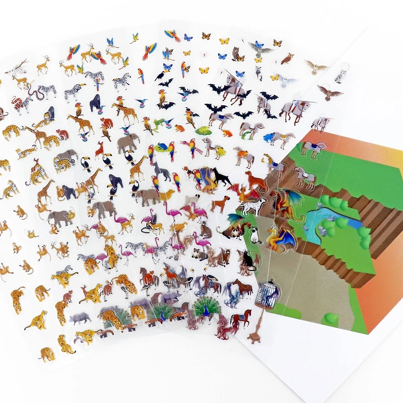 Safari, Jungle & Fantasy Animal Stickers by Recollections™