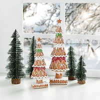 Glitzhome® Resin Christmas Tree Table Decor Set