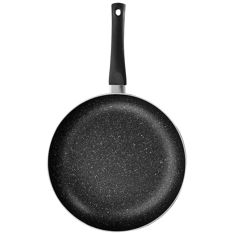 Oster 12" Merrion Metallic Gray Nonstick Aluminum Frying Pan