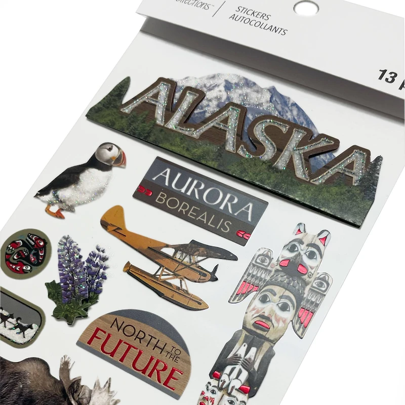 Alaska Dimensional Stickers by Recollections™
