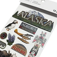 Alaska Dimensional Stickers by Recollections™