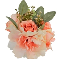 11" Pink Rose & Peony Bouquet by Ashland®