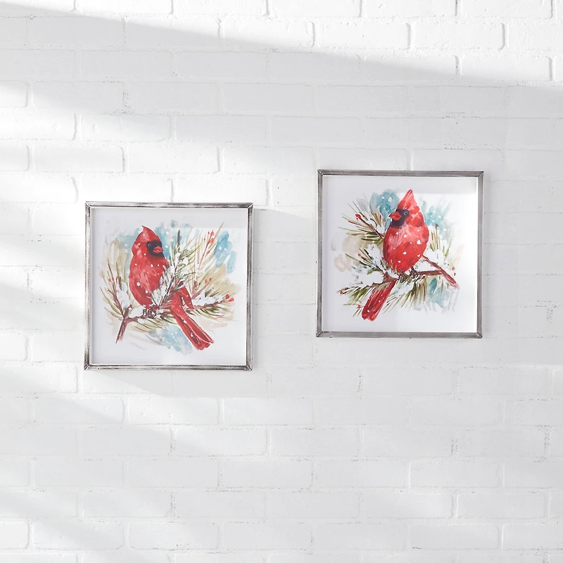 Cardinal and Pine Frame Set