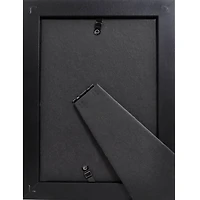 Simply Essentials™ Black Flat Frame with Mat by Studio Décor