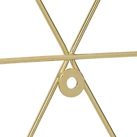 Honey Can Do Gold Hanging Photo Display Holder with Clips