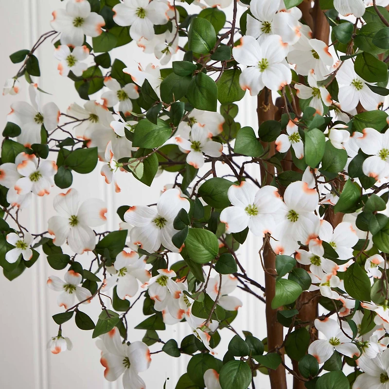 5ft. Potted Dogwood Silk Tree
