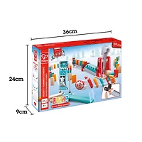 Hape Mighty Hammer Wooden Domino Ball Set