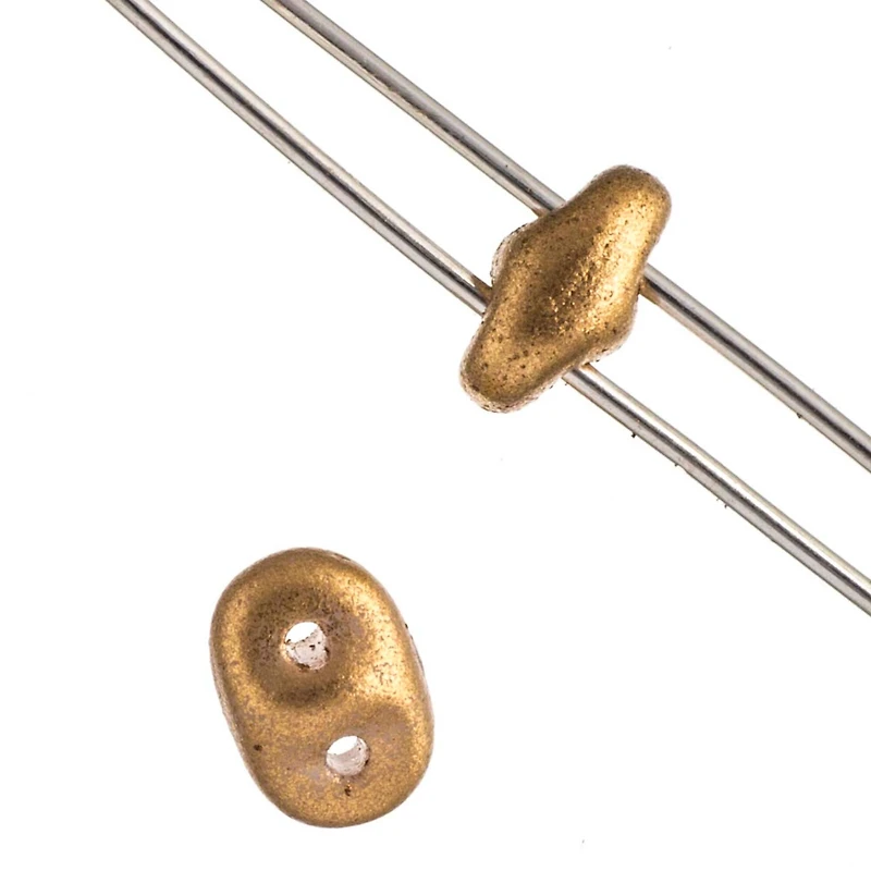 Superduo Two-Hole Czech Glass Beads