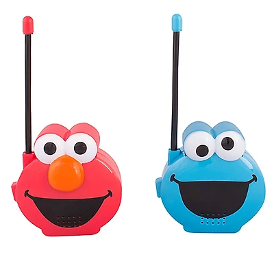 Sesame Street® Elmo & Cookie Monster Molded Walkie Talkies