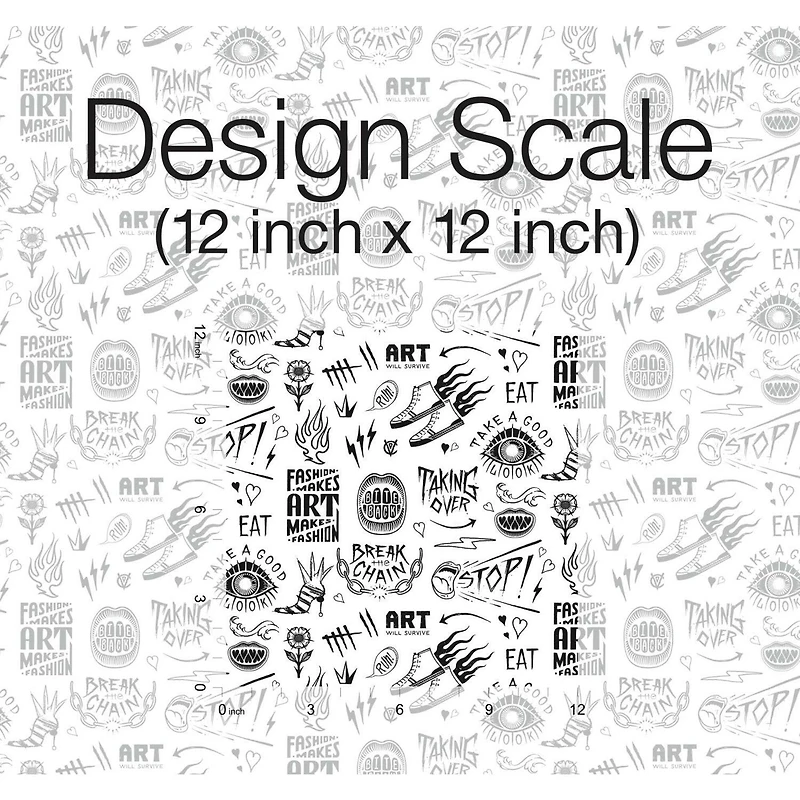 RoomMates Disney® Cruella Graffiti Peel & Stick Wallpaper