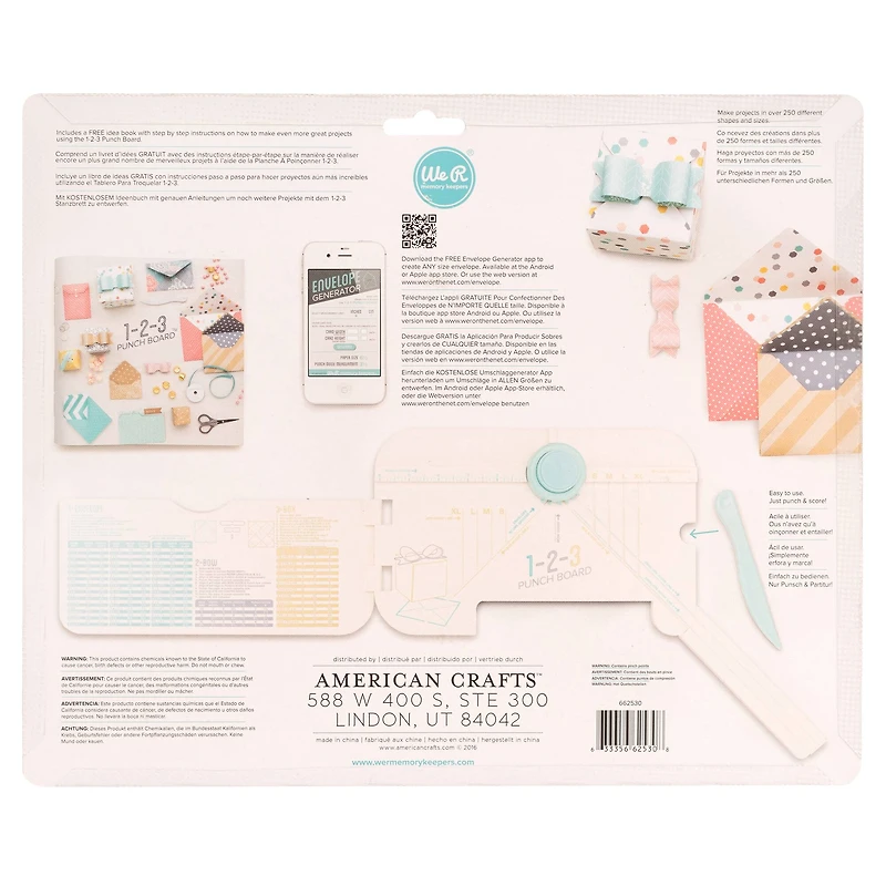 We R Memory Keepers Punch Board-1-2-3