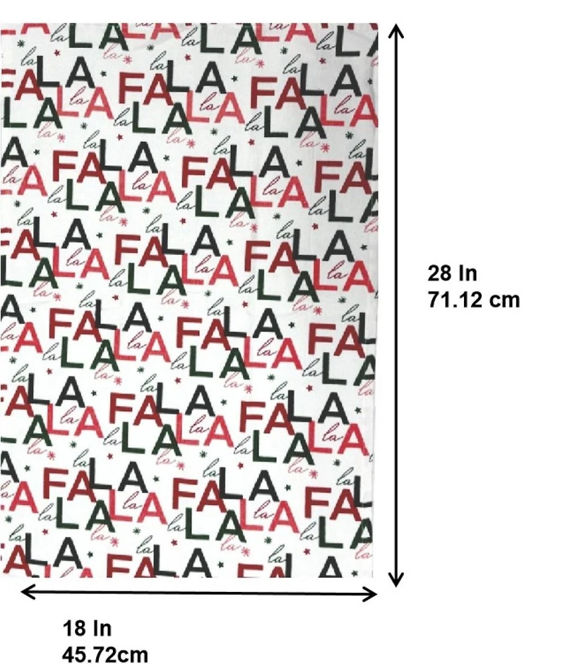 Fa La La Cotton Terry Kitchen Towel by Makery™