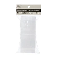 2" x 3" Resealable Zip Bags By Bead Landing™