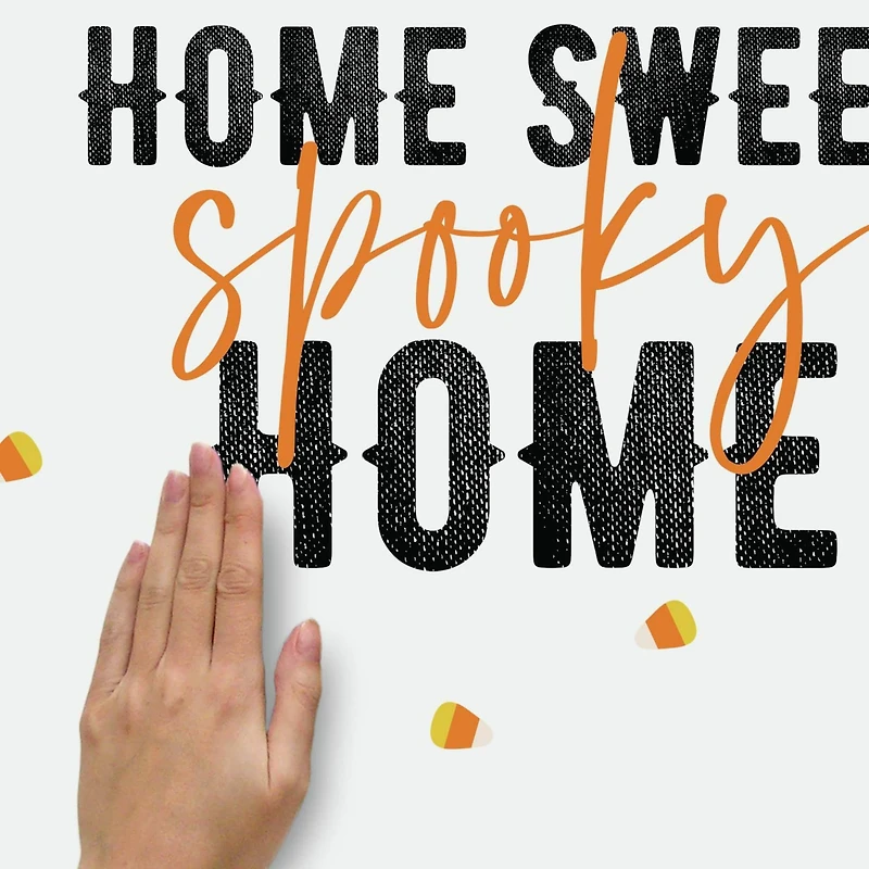 RoomMates Home Sweet Spooky Home Peel & Stick Wall Decals