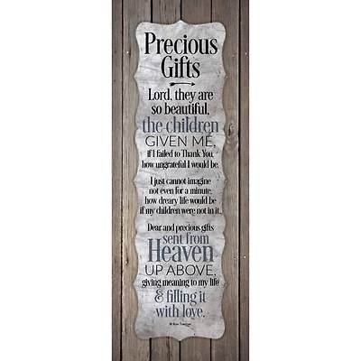 Precious Gifts Wood Plaque With Easel