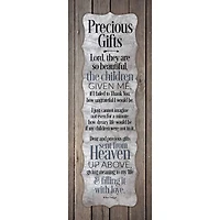 Precious Gifts Wood Plaque With Easel