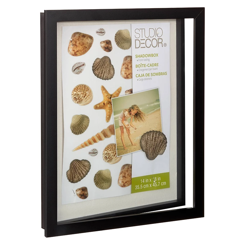 8 Pack: Black 14" x 18" Shadow Box by Studio Décor®
