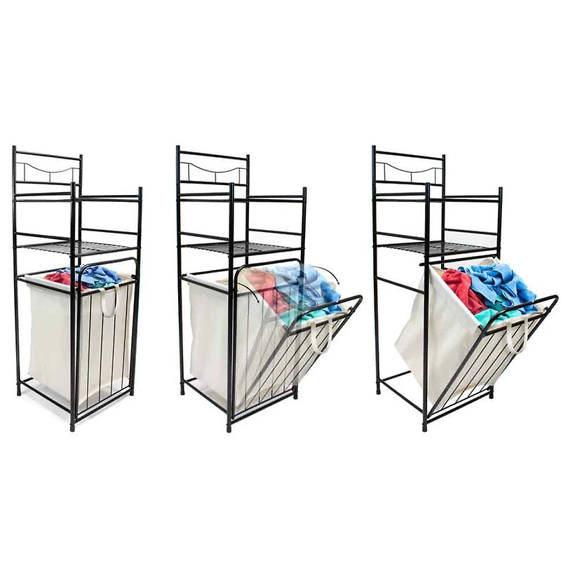 Sorbus 41.5" Bathroom Tower with Hamper