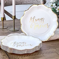 Kate Aspen Always & Forever Gold Party Tableware Set, 72ct.