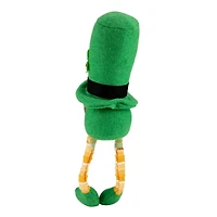 17" St. Patrick's Day Leprechaun Gnome with Dangly Legs
