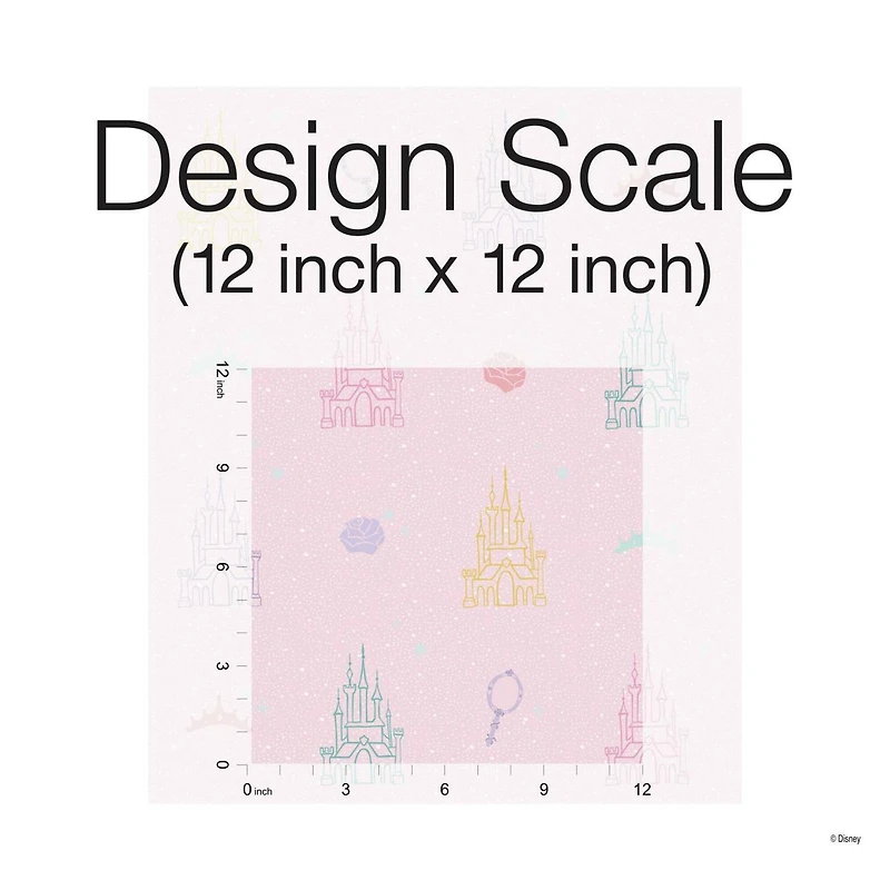 RoomMates Disney® Princess Castle Peel & Stick Wallpaper