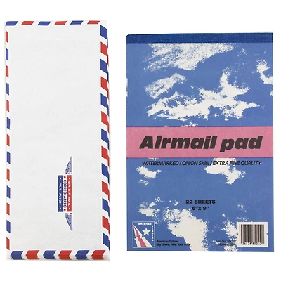 JAM Paper Small Airmail Stationery Set