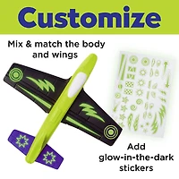 Creativity for Kids® Stunt Squadron™ Glow-in-the-Dark Foam Flier Kit