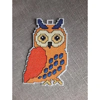 Crafting Spark Owls Plastic Canvas Counted Cross Stitch Kit