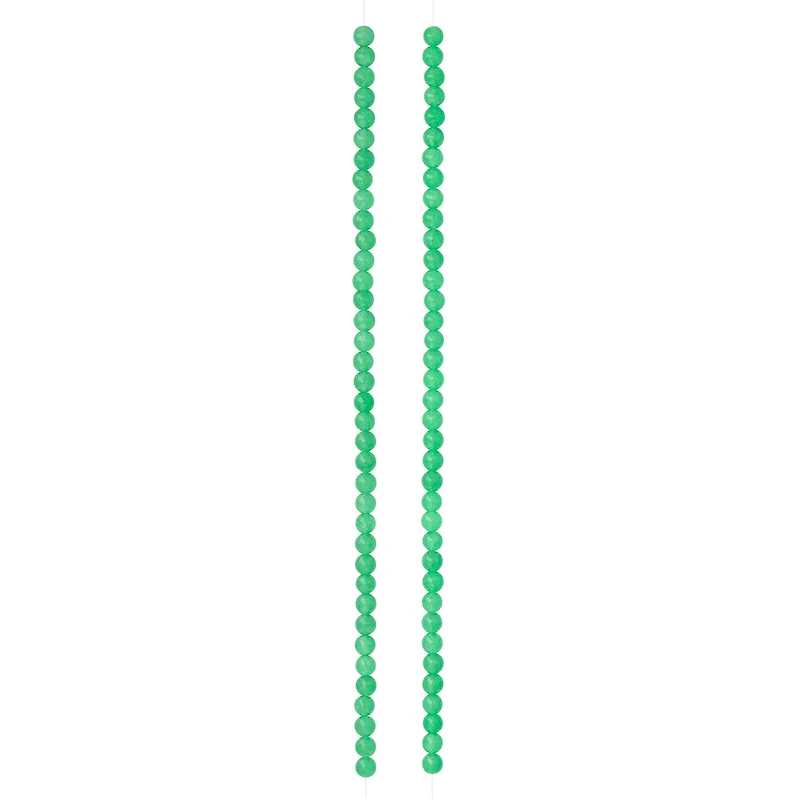 Green Aventurine Round Beads, 4mm by Bead Landing™