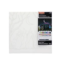 11" x 11" Witches Circle Canvas Painting Kit by Craft Smart®