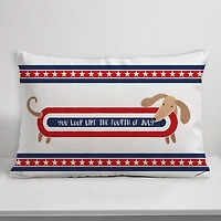 20" x 14" Like the Fourth of July Indoor Outdoor Pillow