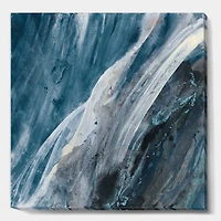 Designart - Splash Blue Indigo