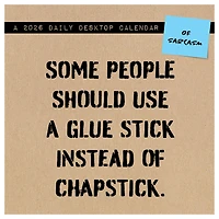 2026 Anti Affirmations/Daily Sarcasm Daily Desktop Calendar