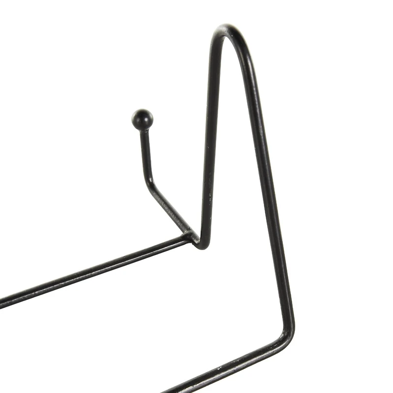 Black Metal Wide Triangle Display Easel Set