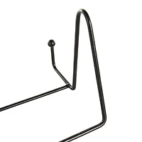 Black Metal Wide Triangle Display Easel Set