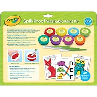 Crayola® Spill-Proof Washable Paint Kit