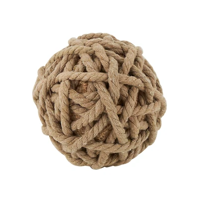 Brown Jute Handmade Woven Orb Set