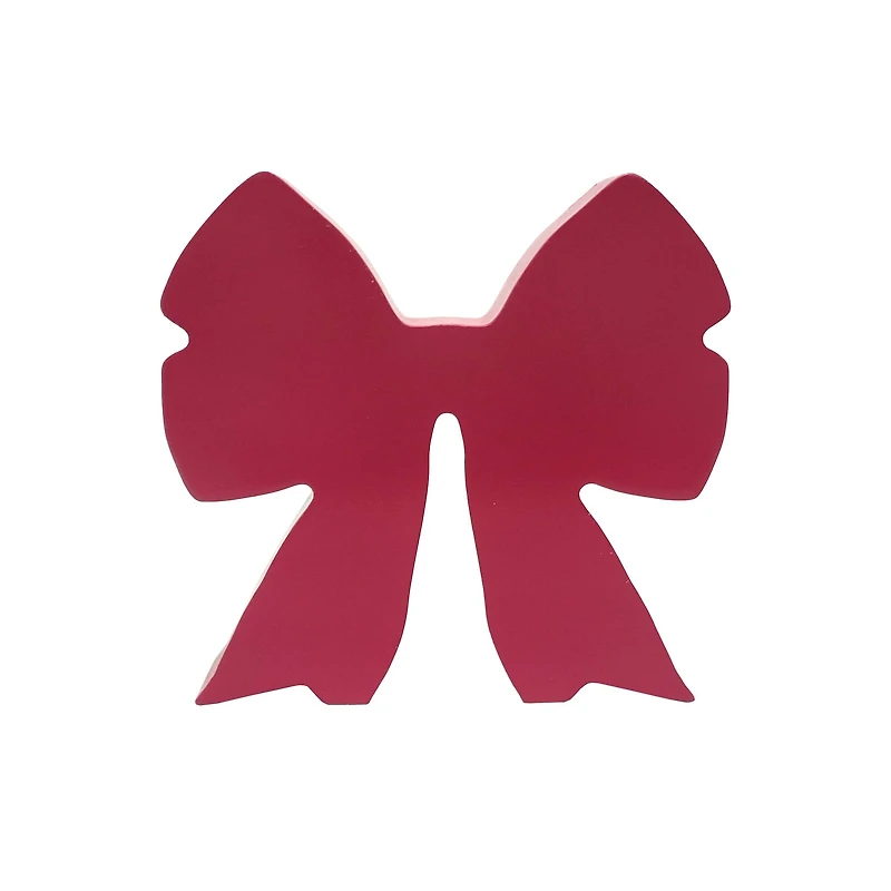 5" Dark Pink Bow Tabletop Décor by Ashland®