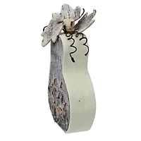 9" Gray LED Jack-O-Lantern Halloween Table Top Decoration