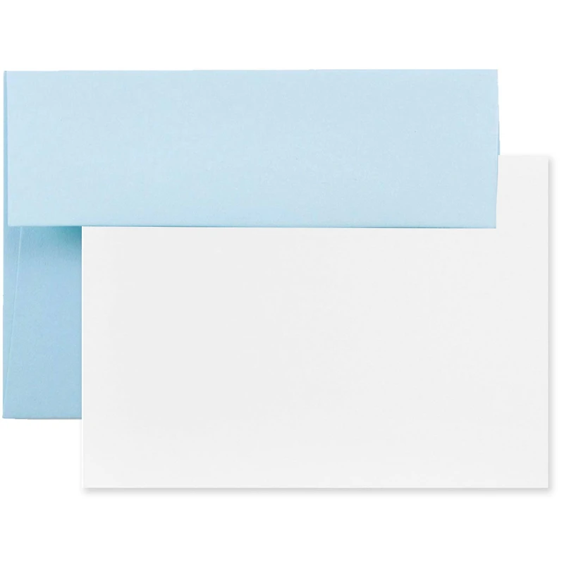 JAM Paper A7 Blank Greeting Cards & Envelopes