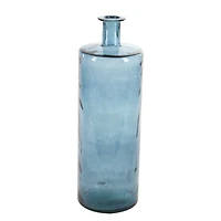Charcoal Glass Coastal Vase