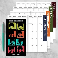 2026-2027 Beatles Small Monthly Pocket Planner