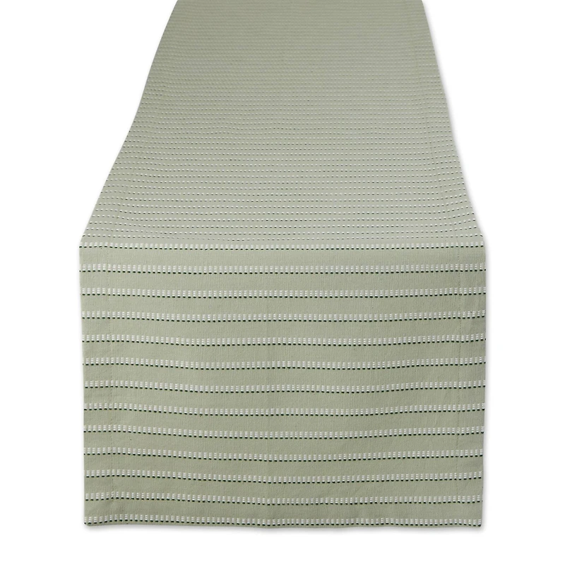 Sprig Dobby Stripe Table Runner 14" x 72"