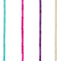 Bright Reconstituted Tube Beads, 5mm by Bead Landing™